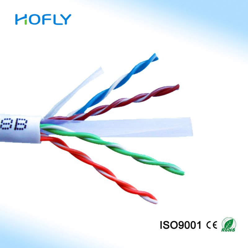 High quality networking cable UTP cat6 pure Copper 100% High