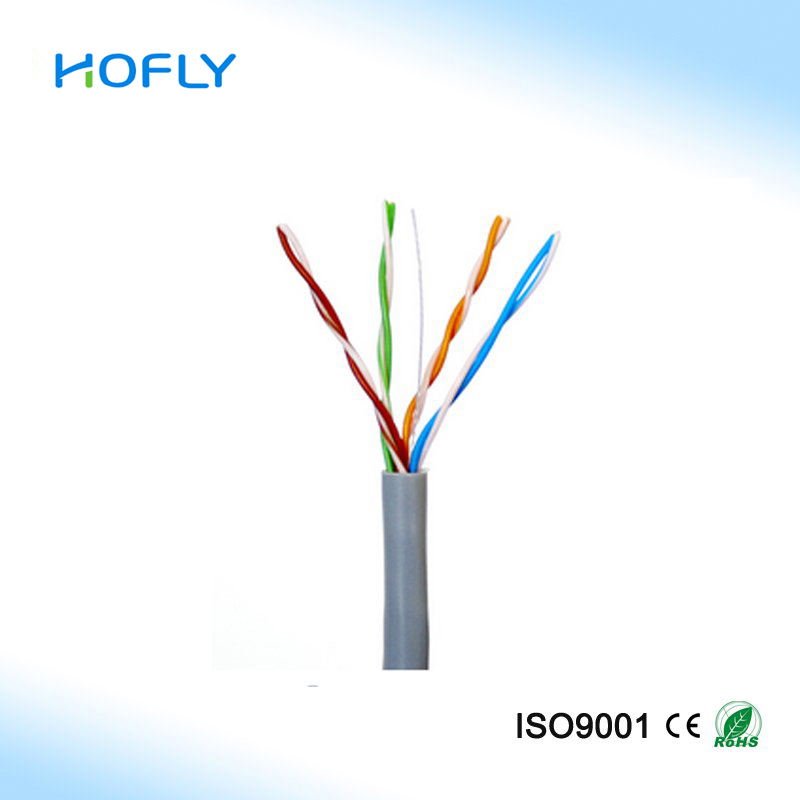 <b>China OEM 0.5mm OFC CCA d-link UTP CAT5e 4pr 24awg netwok la</b>