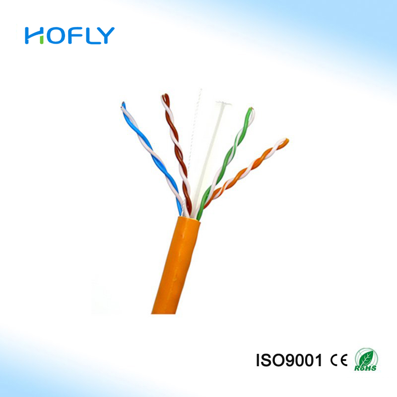 UTP LSZH plenum CMR CAT6 OEM network cable coiled roll