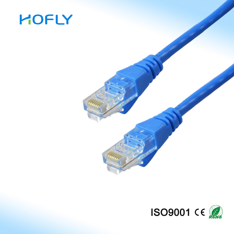 SIPU high speed round CCA utp cat6a patch cord rj45 patch ca
