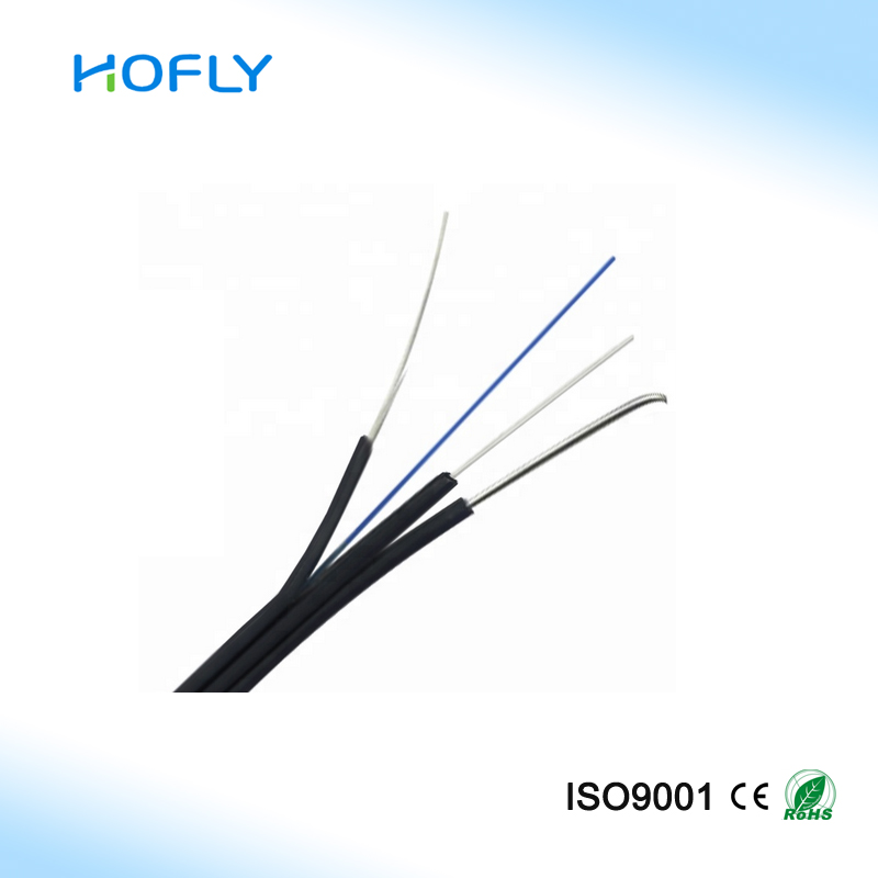 Outdoor 1 2 Core Type Self Supported Steel Messager Aerial F