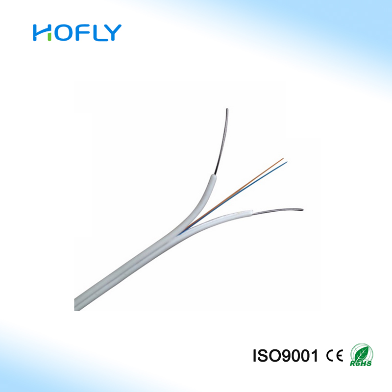 outdoor 2 Core Singlemode Fiber Optic Cable Gjxh Ftth Drop C