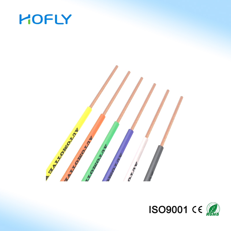 high quality 1.0mm 1.5mm 2.5mm electric automobile cable wit