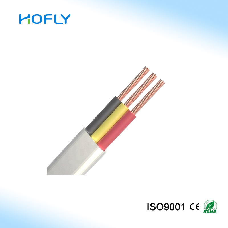 Direct manufacturers electric cable rubber flat price of ele