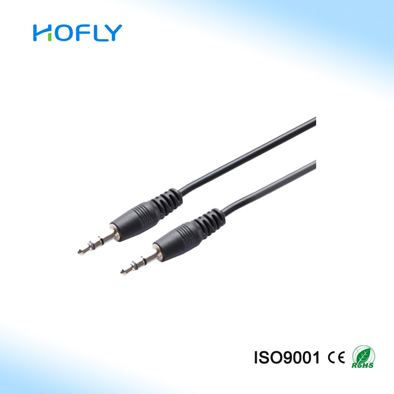high quality 3.5mm M/M for ps3 av cable with usb jack